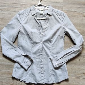 H&M | Grey button down